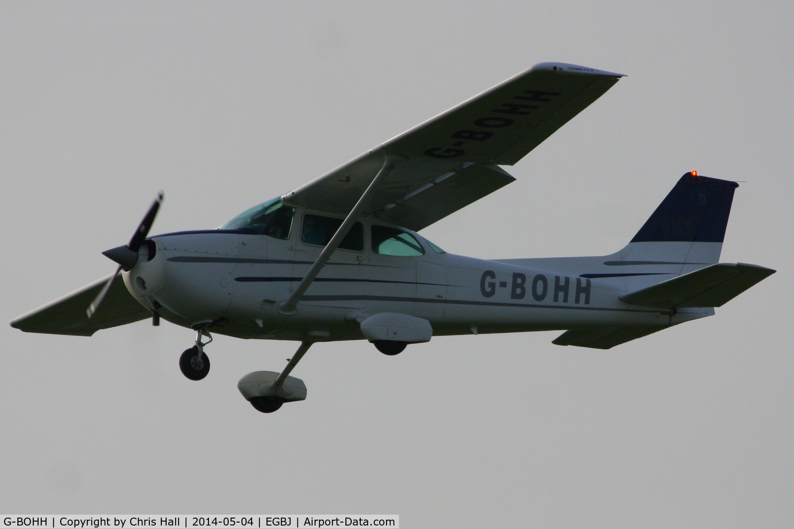 G-BOHH, 1980 Cessna 172N C/N 172-73906, at Staverton