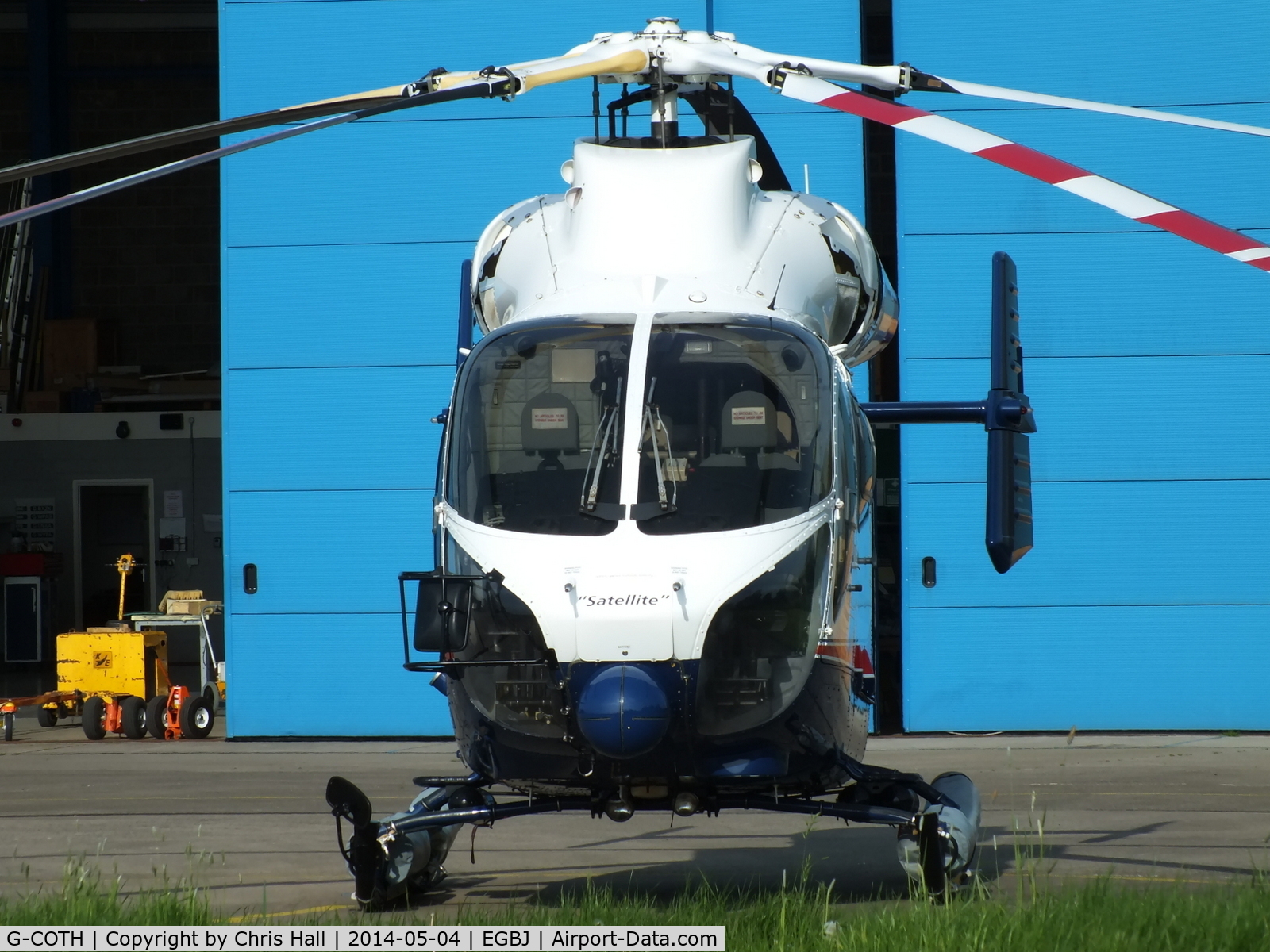 G-COTH, 2001 MD Helicopters MD-900 Explorer C/N 900-00085, at Staverton