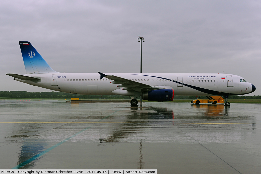 EP-AGB, 2000 Airbus A321-231 C/N 1202, Meraj Air Airbus 321