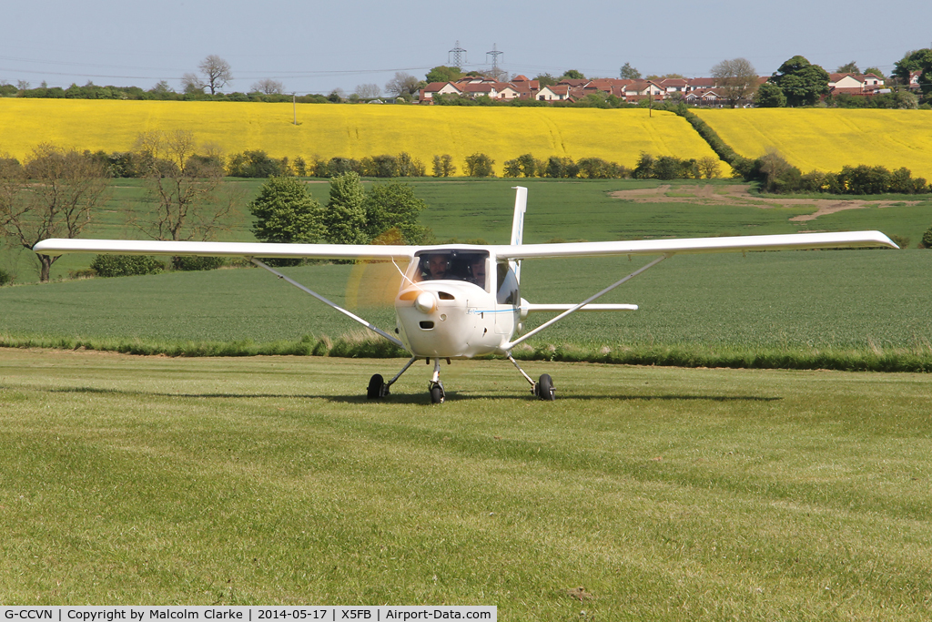 G-CCVN, 2004 Jabiru SP-470 C/N PFA 274B-13677, Jabiru SP470, an airfield resident, Fishburn Airfield UK, May 2014.