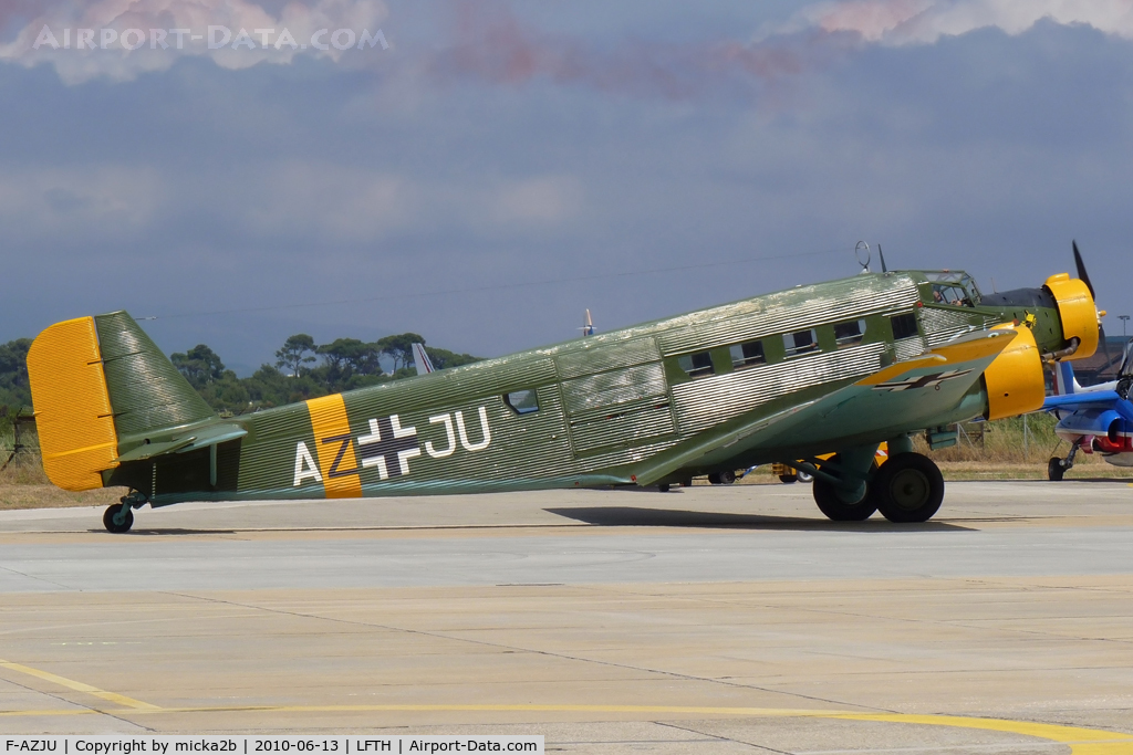F-AZJU, 1952 Junkers (CASA) 352L (Ju-52) C/N 103, Taxiing