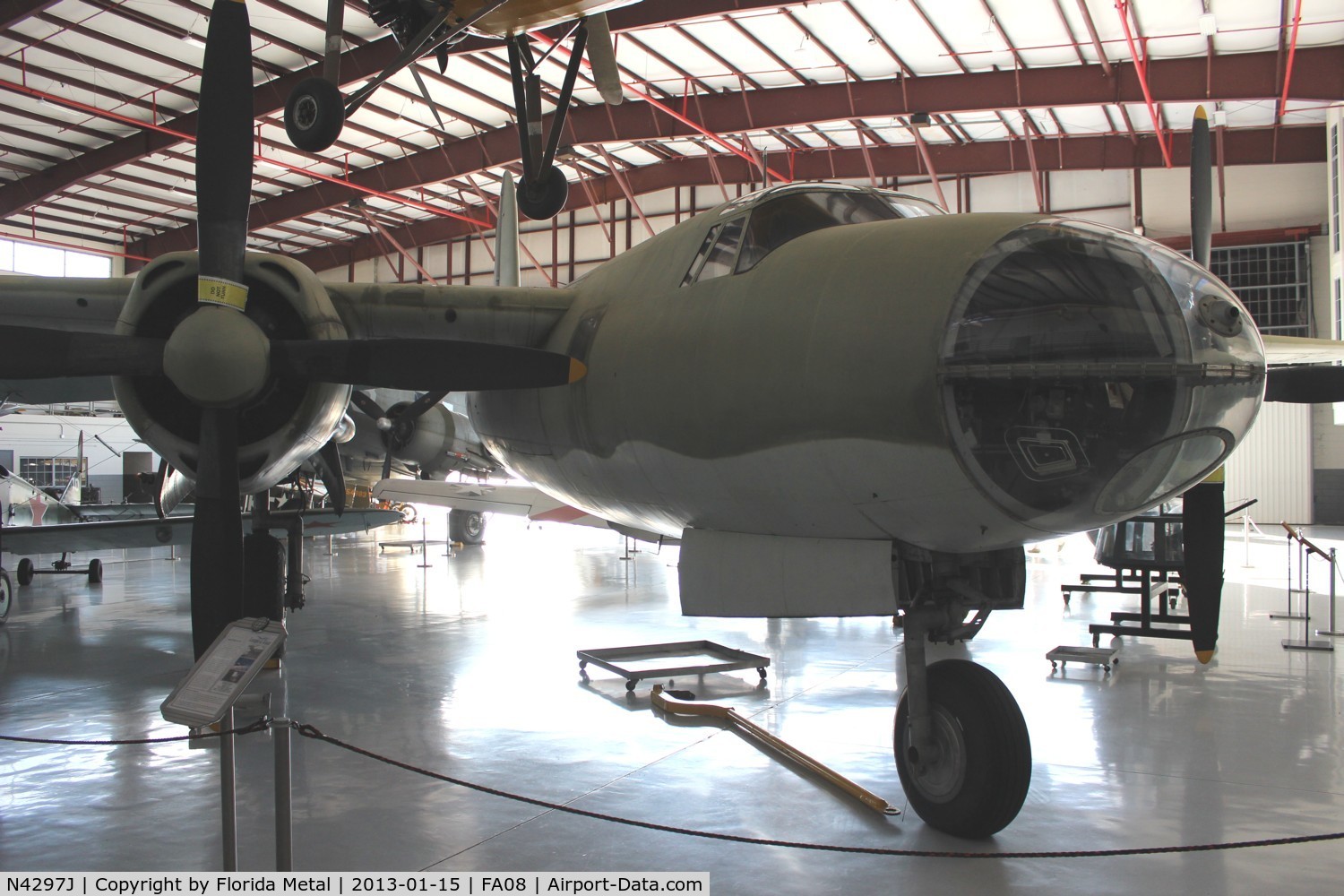 N4297J, 1940 Martin B-26 Marauder C/N 40-1464, B-26 Marauder at Fantasy of Flight