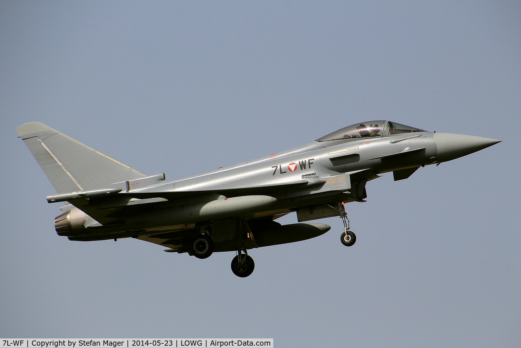 7L-WF, Eurofighter EF-2000 Typhoon S C/N AS006, Touch & Go @GRZ