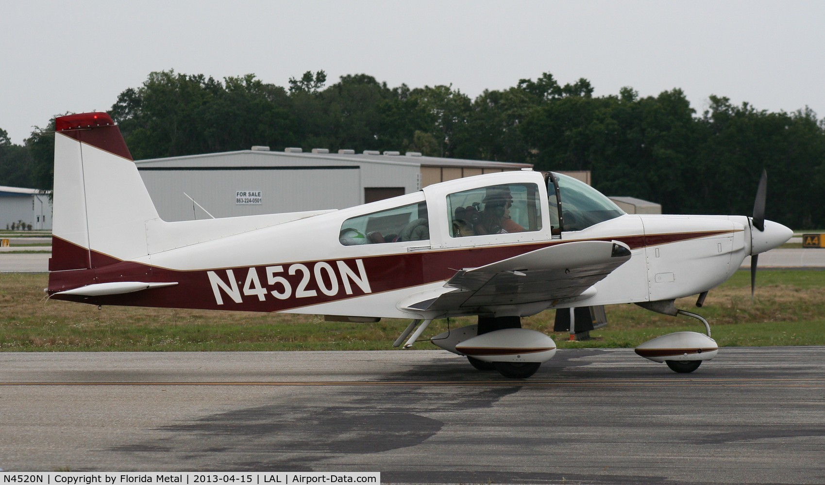 N4520N, 1979 Gulfstream American Corp AA-5B C/N AA5B1063, Grumman AA-5B at Sun N Fun