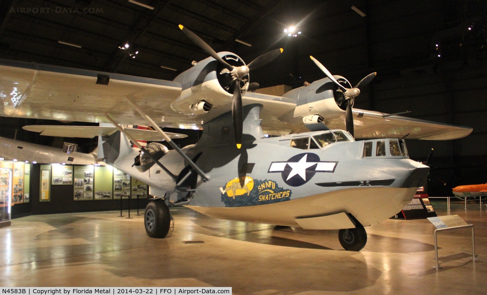N4583B, 1944 Consolidated Vultee PBY-5A Catalina C/N 1959, PBY-5A at the Museum of the United States Air Force