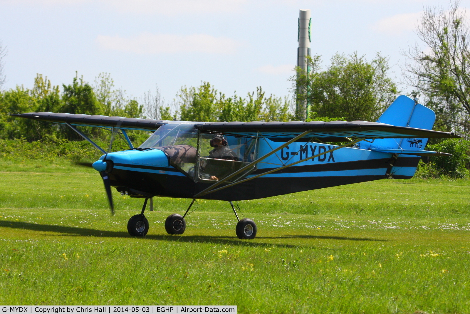 G-MYDX, 1992 Rans S-6ESD Coyote II C/N PFA 204-12238, at the 2014 Microlight Trade Fair, Popham