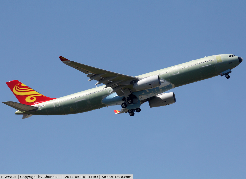 F-WWCH, 2014 Airbus A330-343 C/N 1532, C/n 1532 - For Hainan Airlines