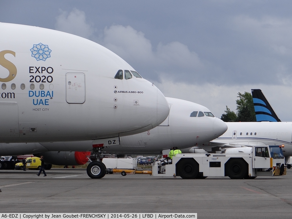 A6-EDZ, 2012 Airbus A380-861 C/N 107, EK3073 from Dubai for Sabena Tecknics
