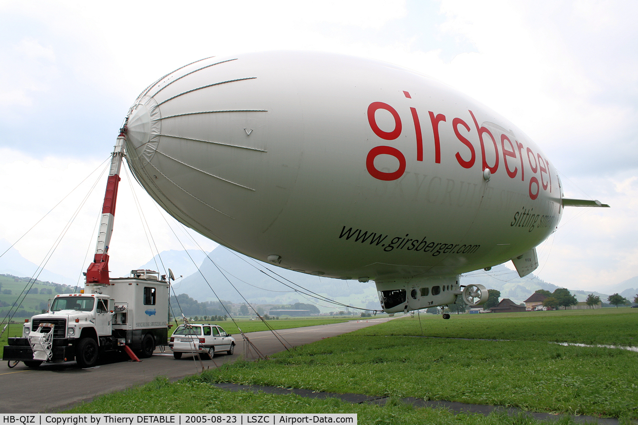 HB-QIZ, 1986 Airship Industries Skyship 600 C/N 1215/05, Skycruise Switzerland 2005