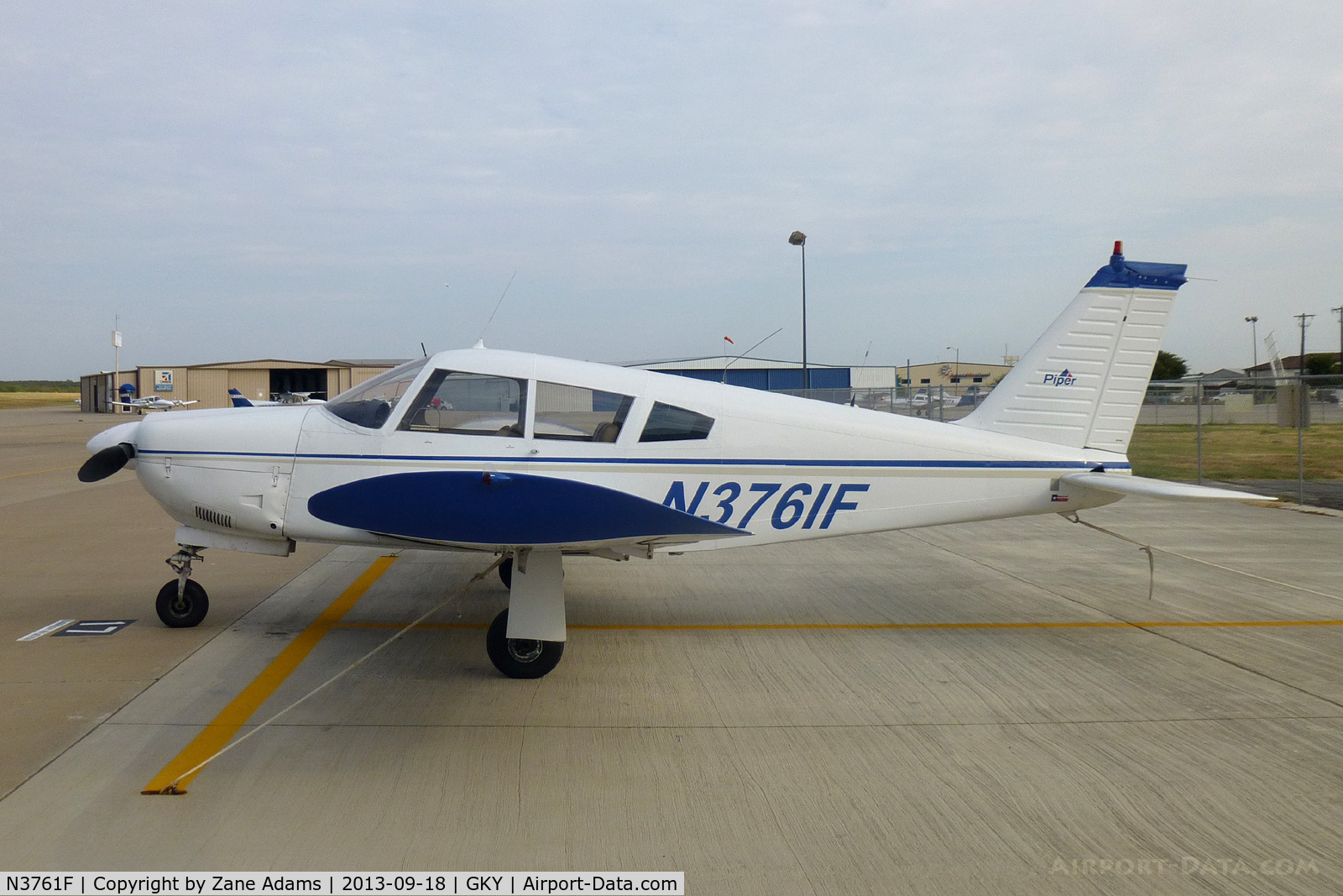N3761F, 1970 Piper PA-28R-200 C/N 28R-35722, At Arlington Municipal Airport - Arlington, TX
