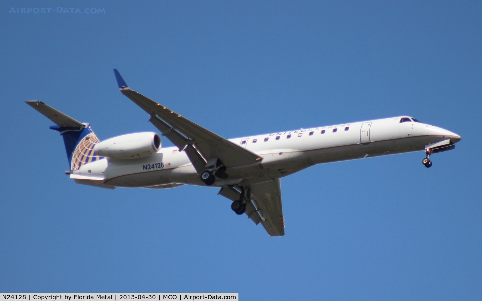 N24128, 2003 Embraer ERJ-145XR (EMB-145XR) C/N 145700, United Express E145