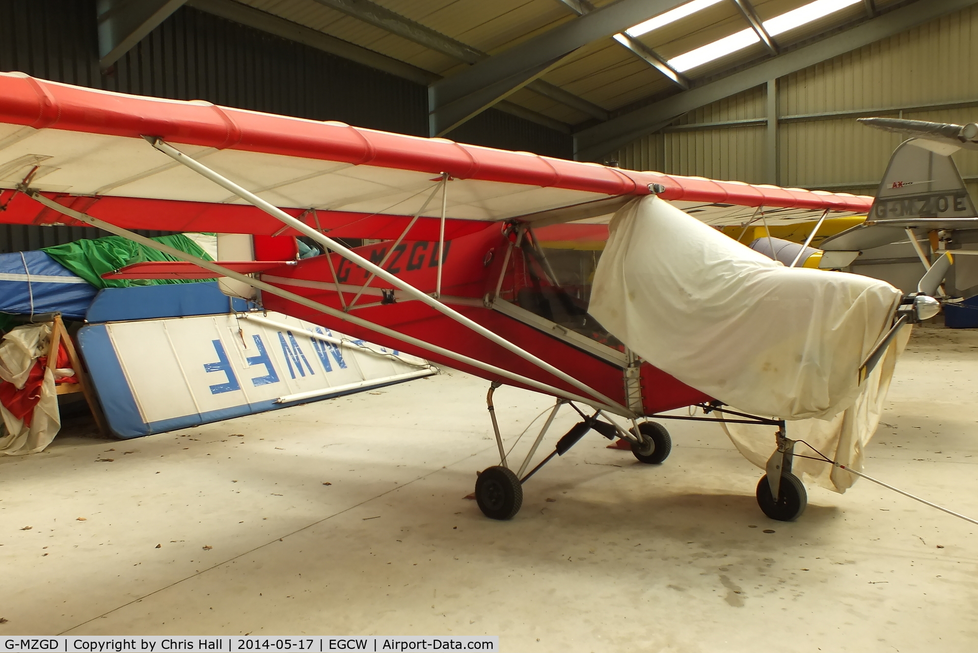 G-MZGD, 1999 Rans S-5 Coyote C/N PFA 193-13096, Welshpool resident