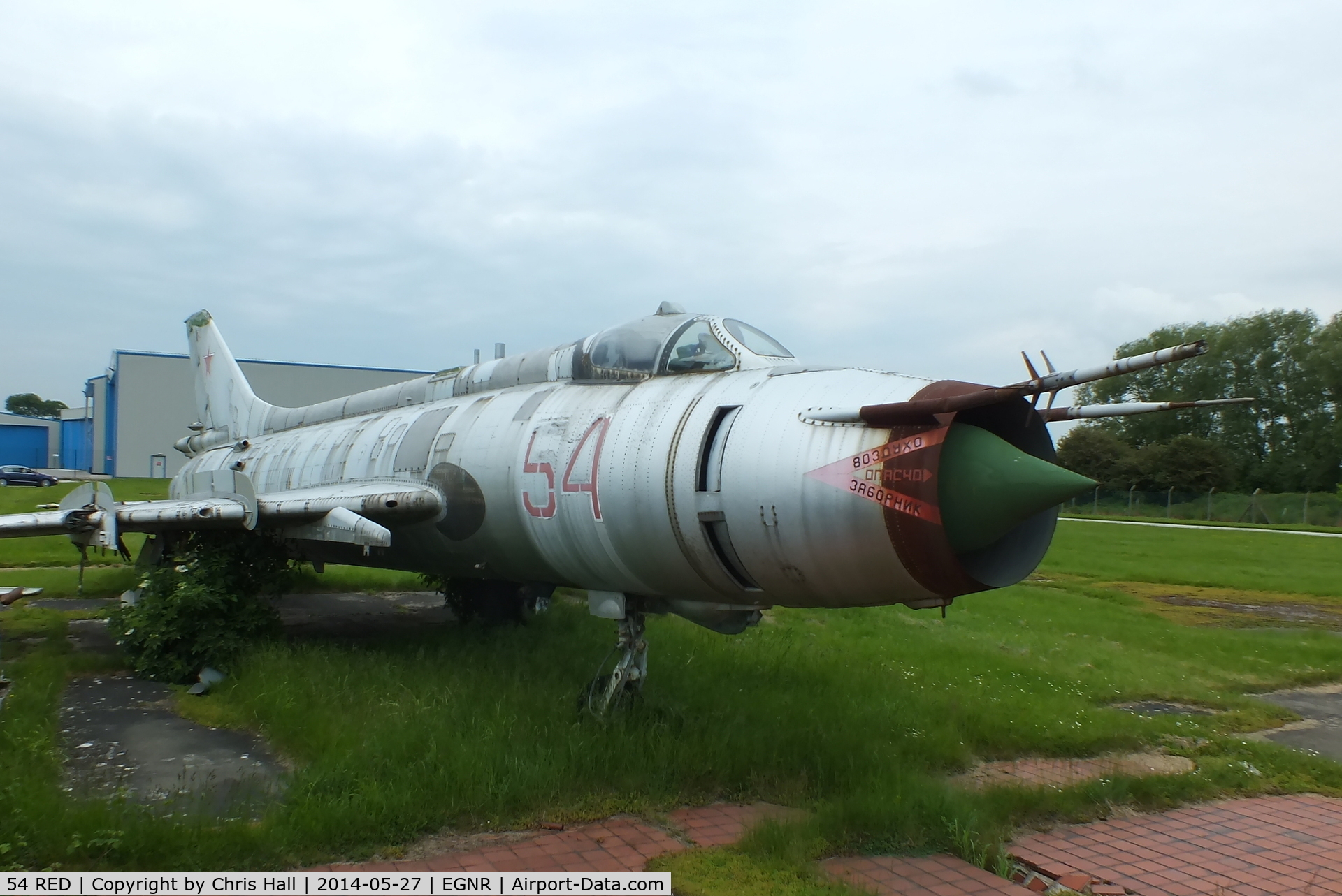 54 RED, Sukhoi Su-17M C/N 69004, slowly rotting away at Hawarden