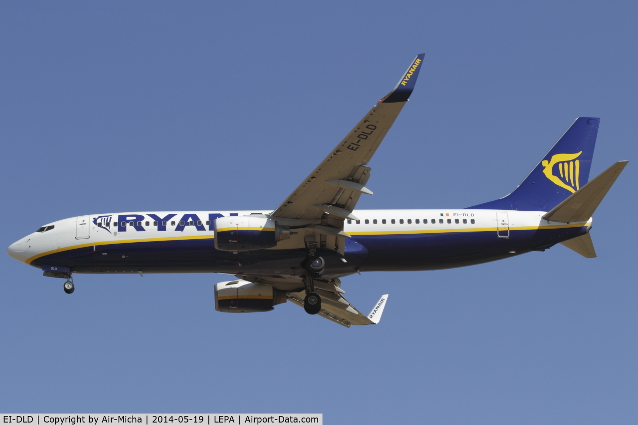 EI-DLD, 2005 Boeing 737-8AS C/N 33825, Ryanair