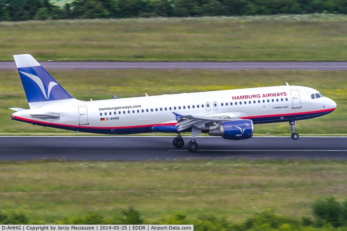 D-AHHG, 1997 Airbus A320-214 C/N 730, Airbus A320-214