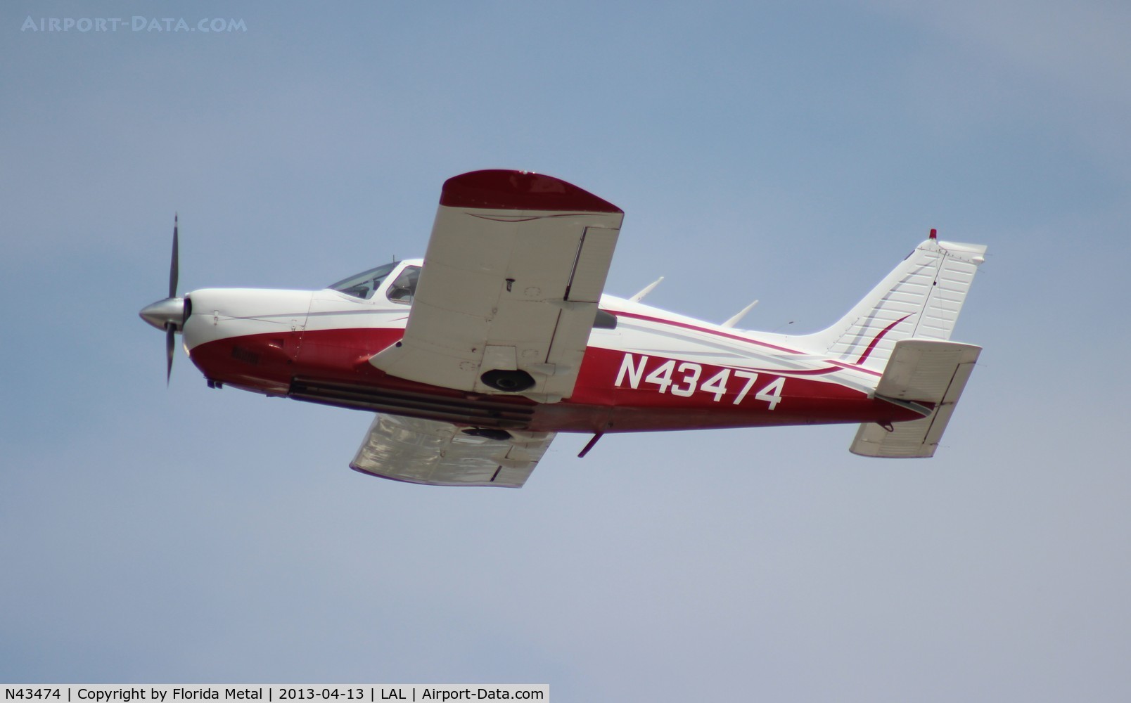 N43474, 1974 Piper PA-28R-200 Cherokee Arrow C/N 28R-7435273, PA-28R-200 at Sun N Fun