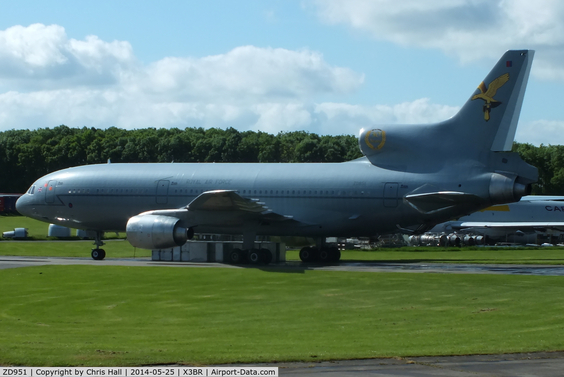 ZD951, 1979 Lockheed L-1011-385-3 TriStar K1 (500) C/N 193V-1165, stored at Bruntingthorpe