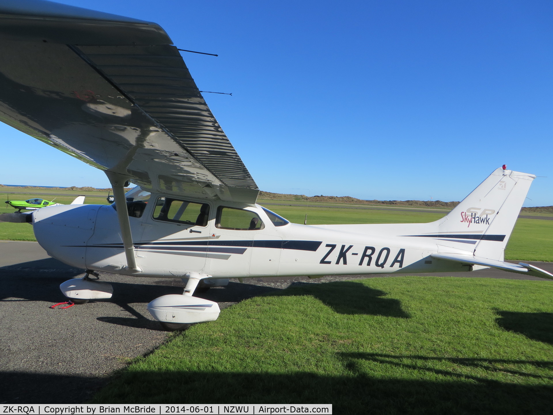 ZK-RQA, 2002 Cessna 172S C/N 172S9035, Cessna 172S Skyhawk. ZK-RQA cn 172S9035. Wanganui (WAG NZWU). Image © Brian McBride. 01 June 2014