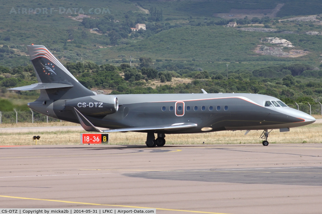 CS-DTZ, Dassault Falcon 2000LX C/N 42, Taxiing