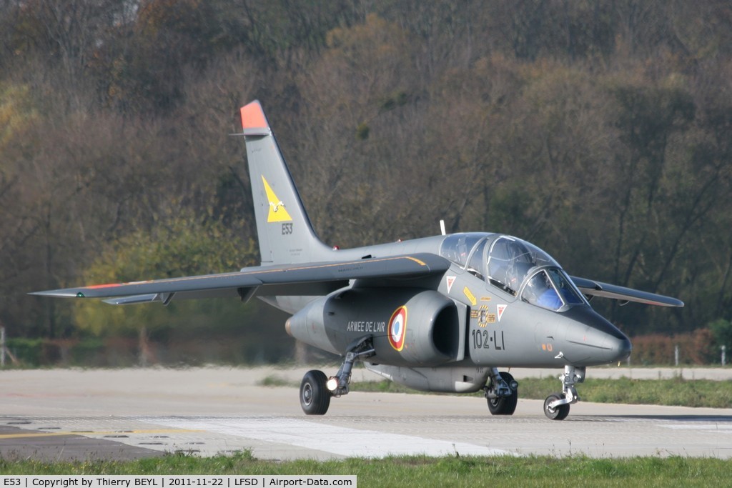 E53, Dassault-Dornier Alpha Jet E C/N E53, Before take-off