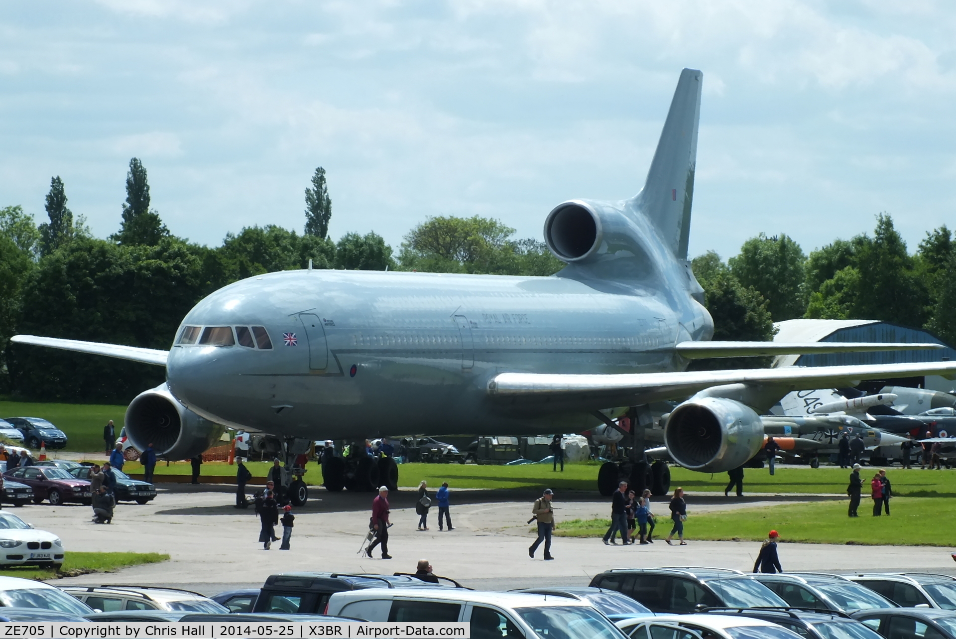 ZE705, Lockheed L-1011-385-3 TriStar C2 (500) C/N 193Y-1188, stored at Bruntingthorpe