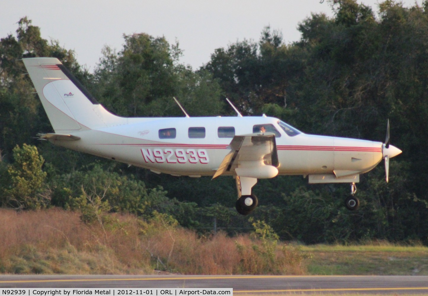 N92939, 1997 Piper PA-46-350P Malibu Mirage C/N 4636119, PA-46-350P