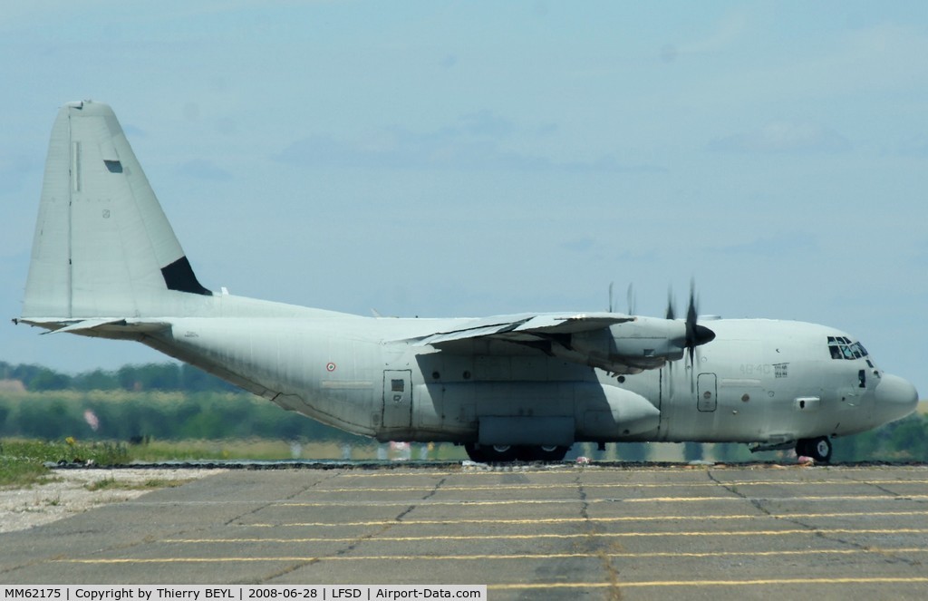 MM62175, 2000 Lockheed Martin C-130J Super Hercules C/N 382-5495, Ex 4099R (for delivery)Support for Frecce Tricolori for BA102 airshow.2° Gruppo TM