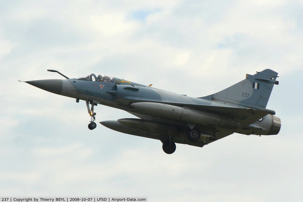 237, Dassault Mirage 2000EG C/N 237, Stopover at BA102