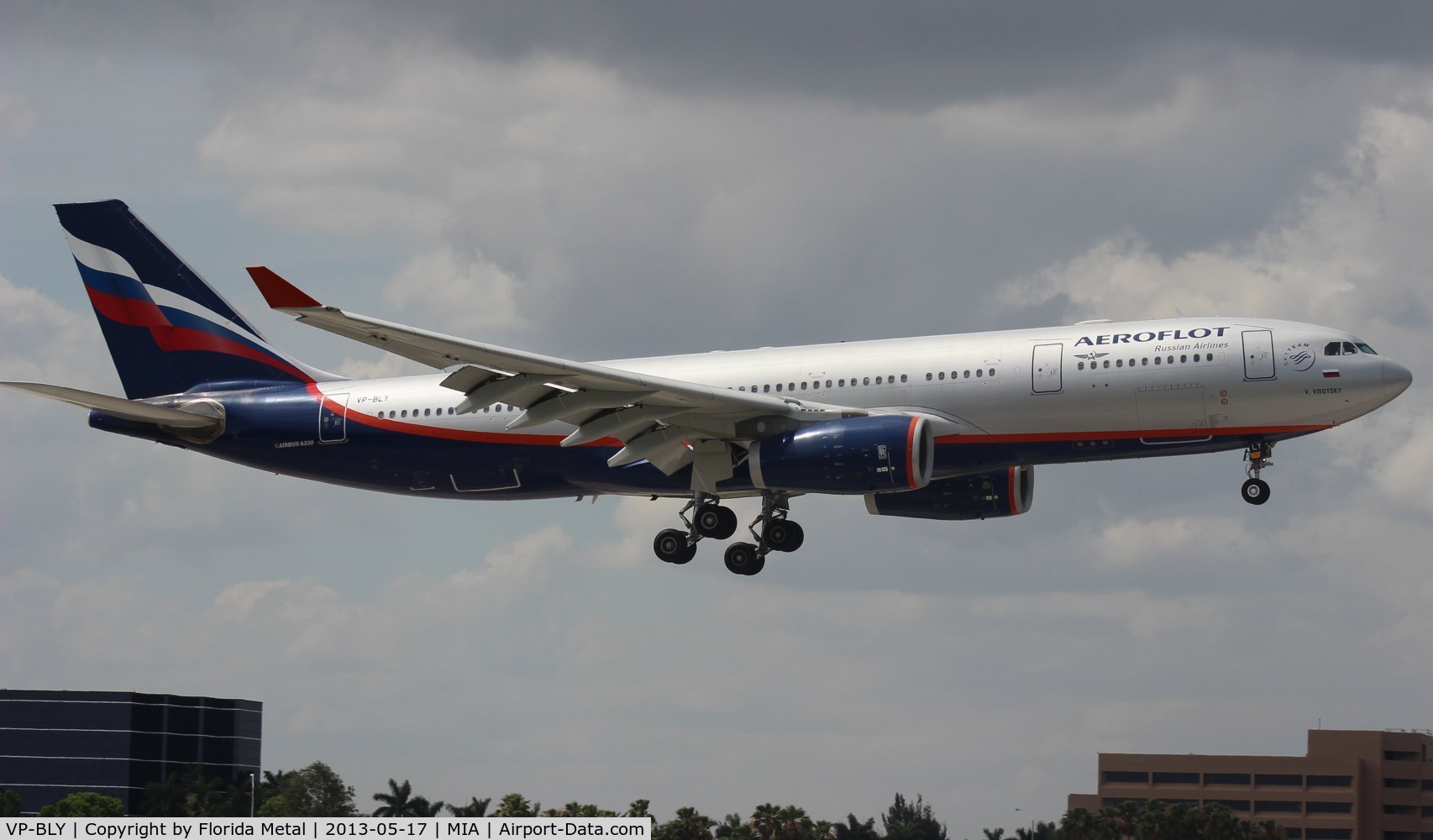 VP-BLY, 2008 Airbus A330-243 C/N 973, Aeroflot A330-200