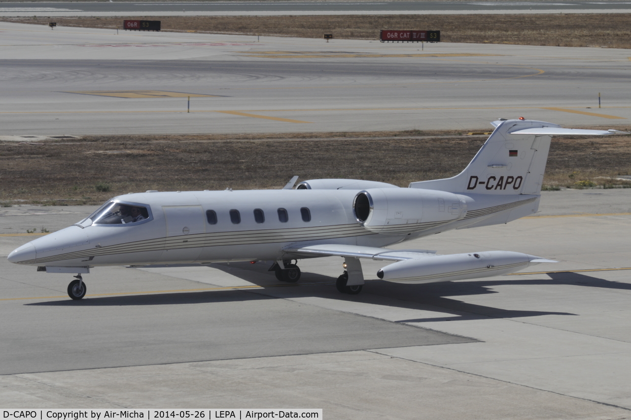 D-CAPO, 1977 Learjet 35A C/N 35A-159, Private