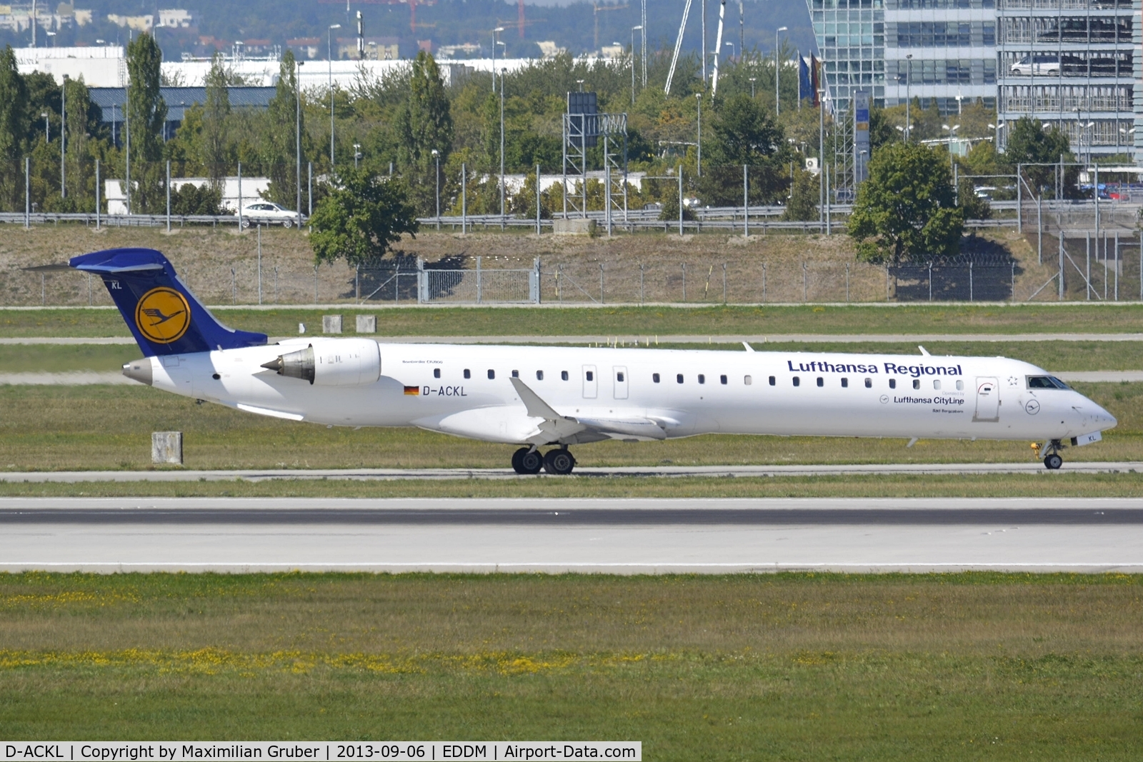 D-ACKL, 2006 Bombardier CRJ-900LR (CL-600-2D24) C/N 15095, Lufthansa CityLine