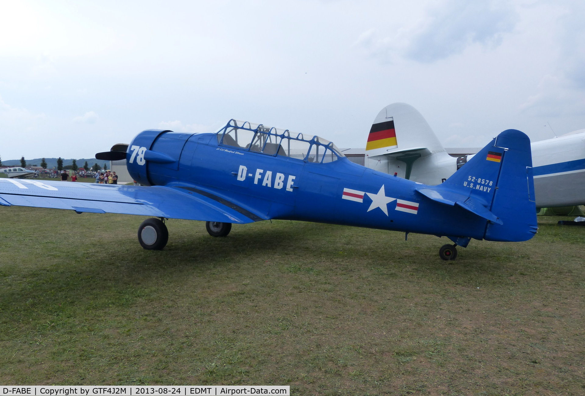 D-FABE, 1952 Canadian Car & Foundry T-6H Harvard Mk.4 C/N CCF4-499, D-FABE 