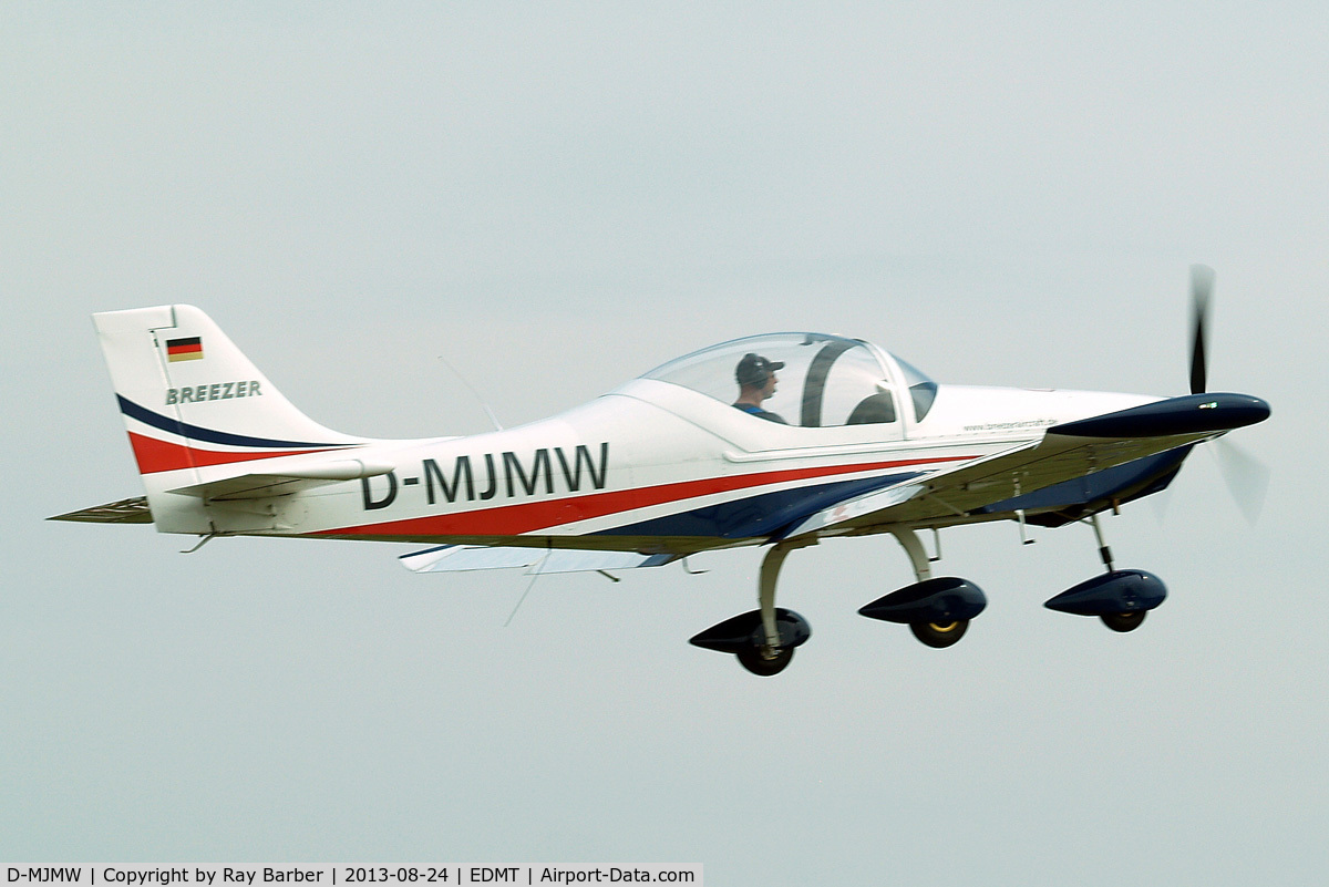 D-MJMW, Aerostyle Breezer C/N UL-96, Aerostyle Breezer [UL-96] Tannheim~D 24/08/2013