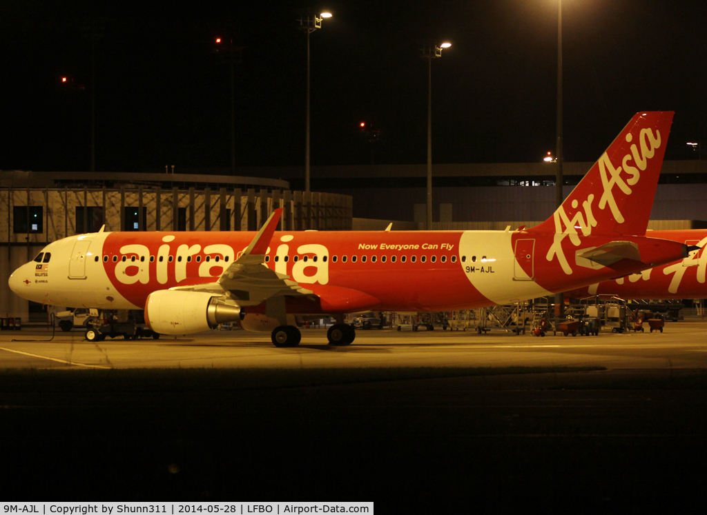 9M-AJL, 2014 Airbus A320-216 C/N 6105, Delivery day...