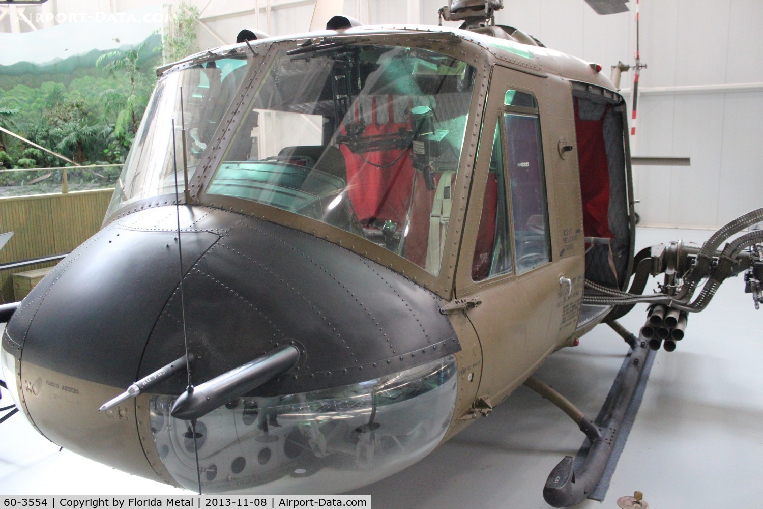 60-3554, 1960 Bell UH-1B Iroquois C/N 200, UH-1B Iroquois at Army Aviation Museum