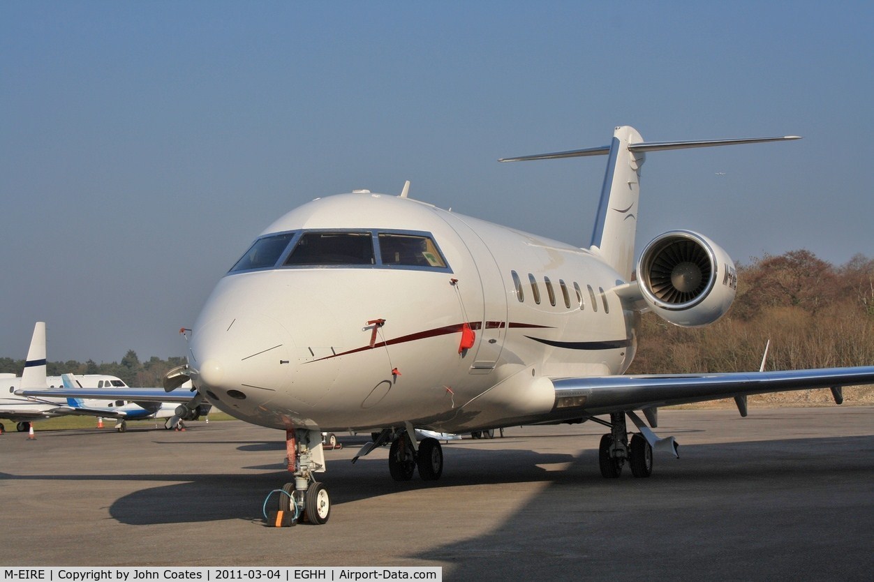 M-EIRE, 2003 Bombardier Challenger 604 (CL-600-2B16) C/N 5562, At JETS