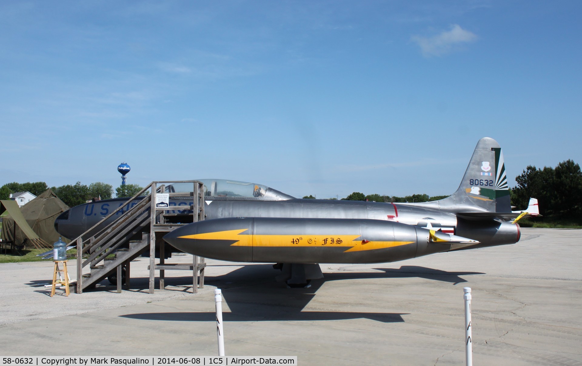 58-0632, 1958 Lockheed T-33A-5-LO Shooting Star C/N 580-1681, Lockheed T-33A
