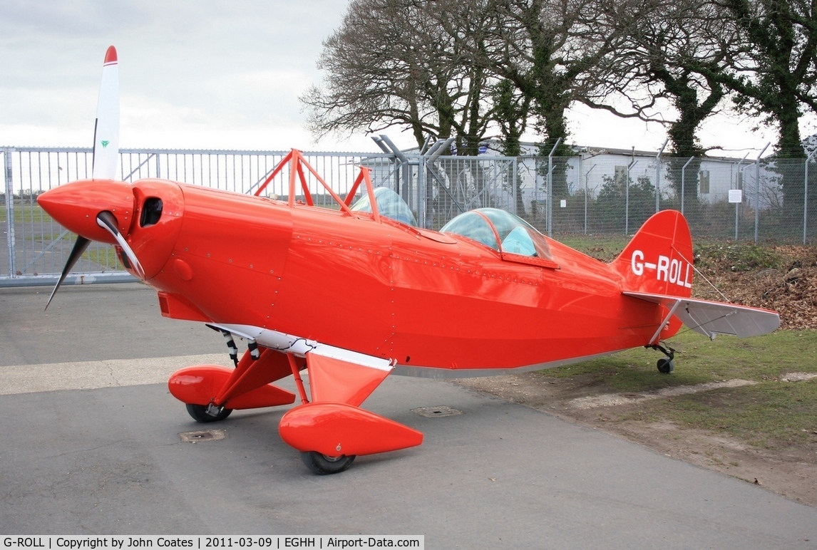 G-ROLL, 1978 Aerotek Pitts S-2A Special C/N 2175, Just painted