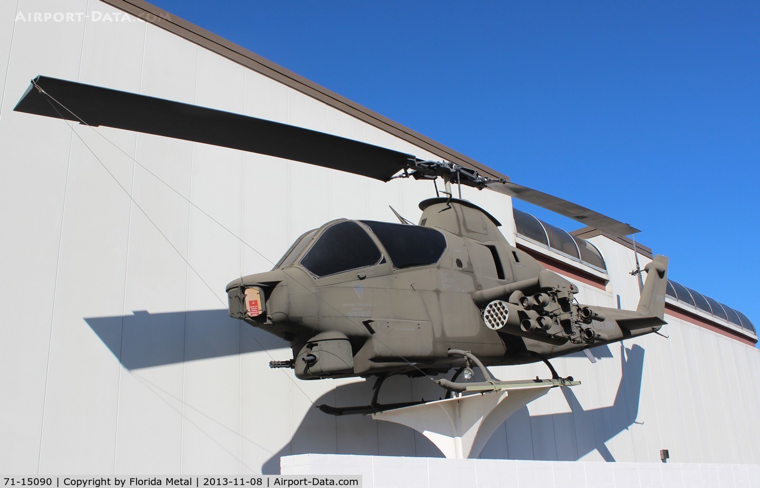 71-15090, 1971 Bell AH-1G Cobra C/N 21050, AH-1G Cobra at the Army Aviation Museum