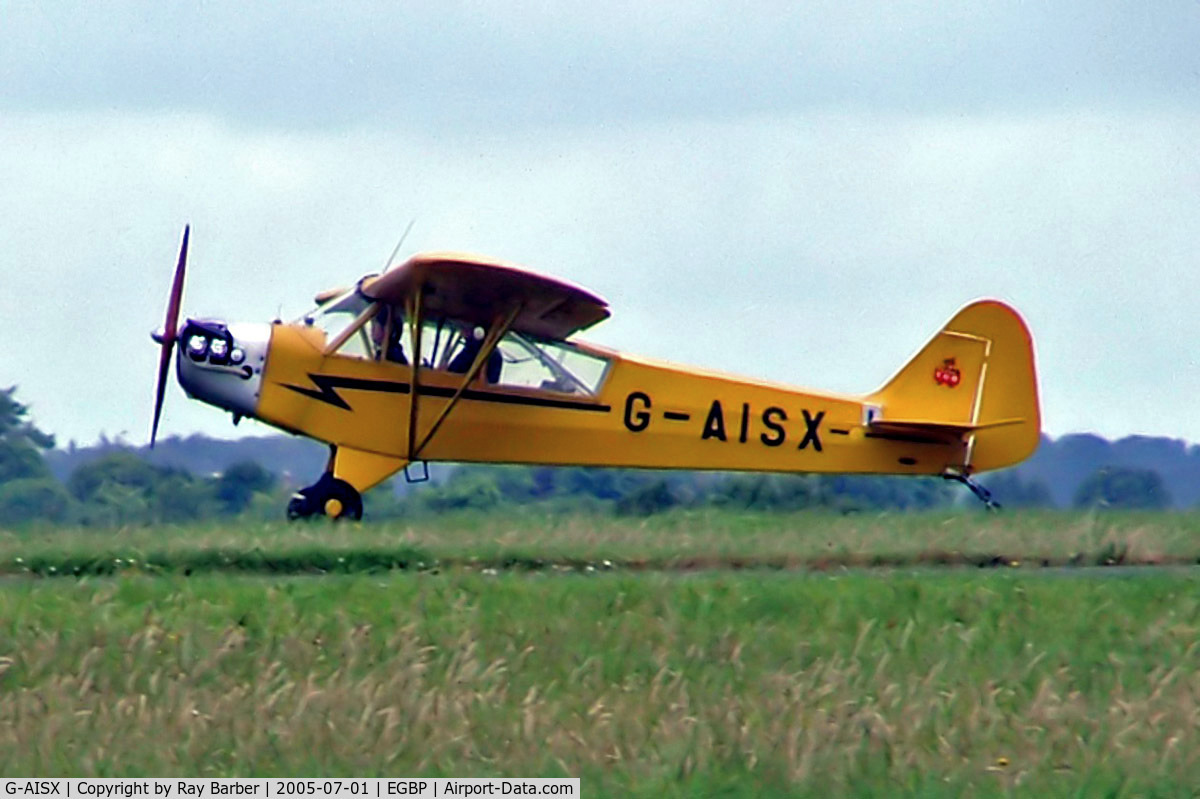 G-AISX, 1943 Piper L-4H Grasshopper (J3C-65D) C/N 11663, Piper L-4H Grasshopper [11663] Kemble~G 01/07/2005
