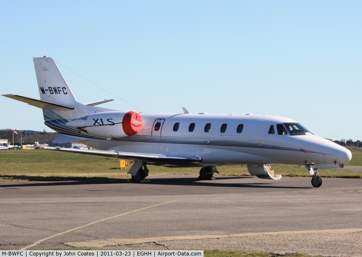 M-BWFC, Cessna 560XL Citation XLS C/N 560-5690, At CSE