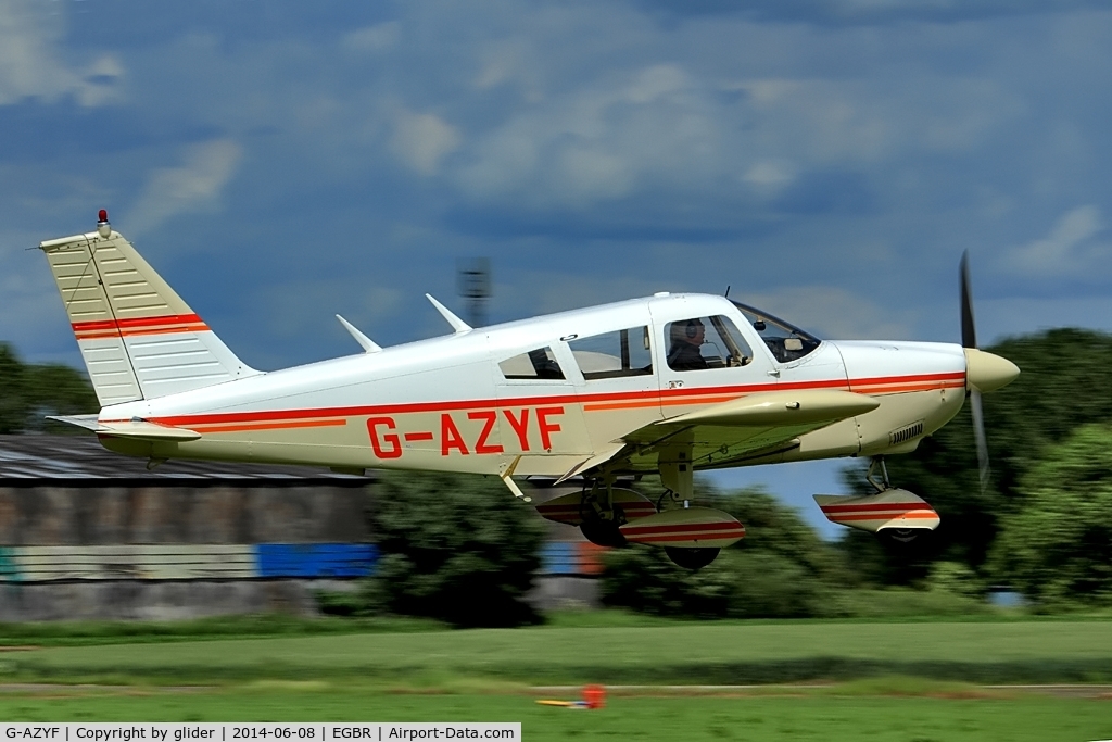 G-AZYF, 1968 Piper PA-28-180 Cherokee C/N 28-5227, Arrival 11