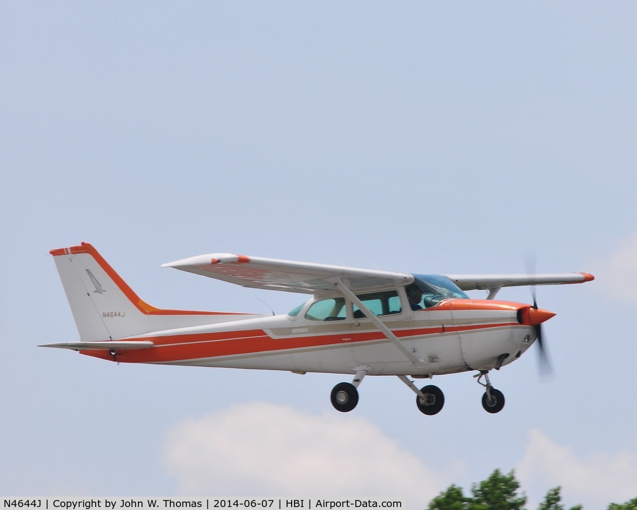 N4644J, 1979 Cessna 172N C/N 17273659, NC Aviation Museum Fly In, June 7, 2014