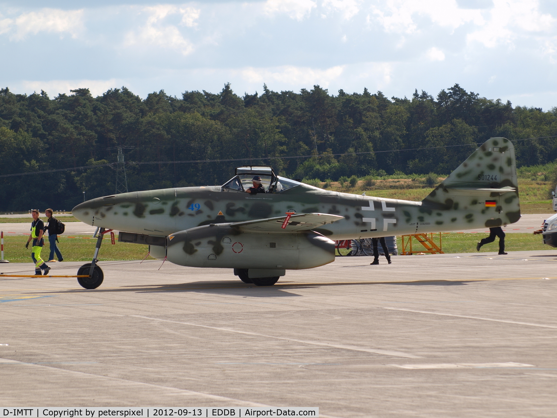 D-IMTT, 2005 Messerschmitt Me-262A-1C Schwalbe Replica C/N 501244, ILA Berlin Air Show 2012