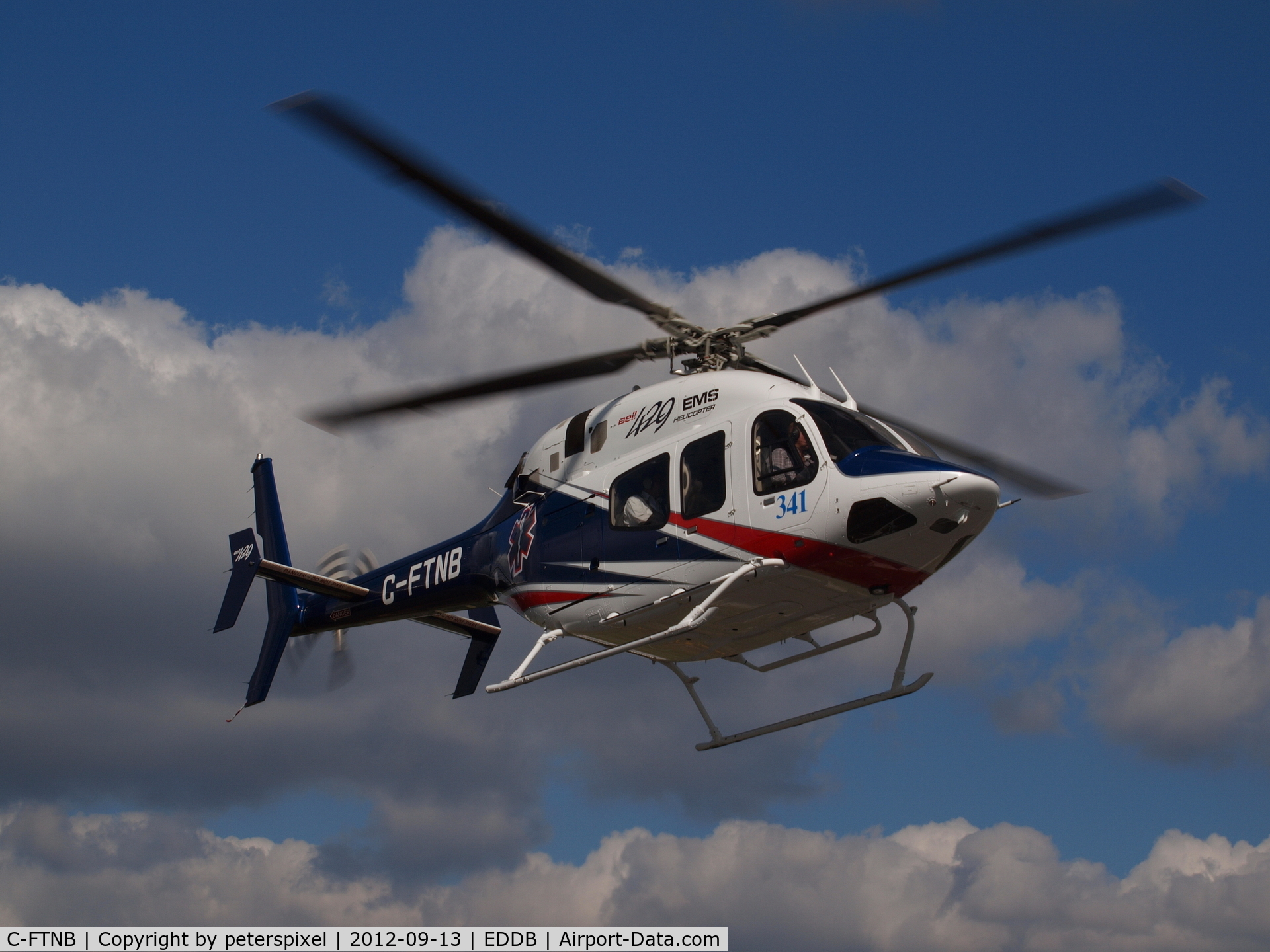 C-FTNB, 2008 Bell 429 GlobalRanger C/N 57002, ILA Berlin Air Show 2012