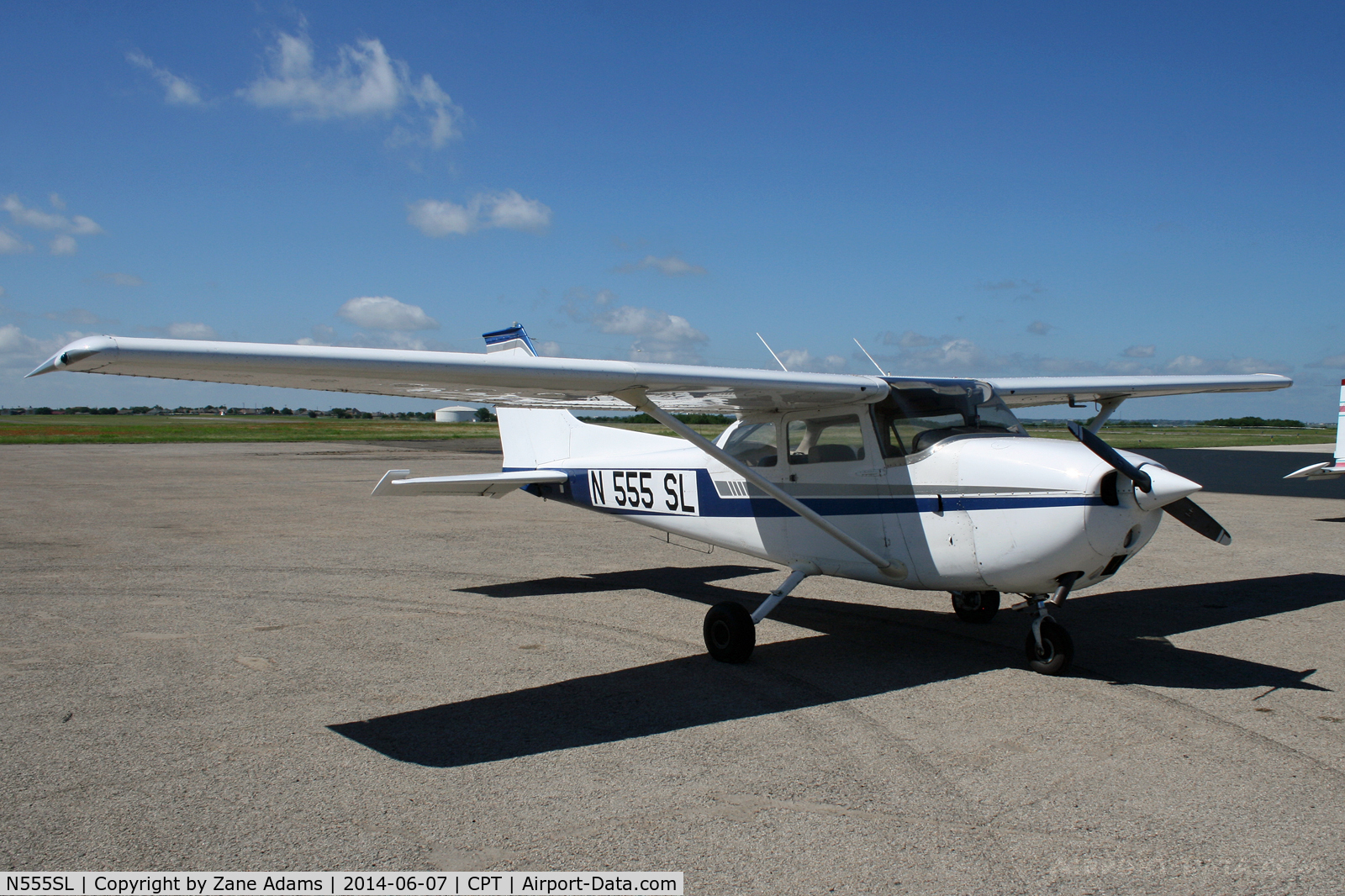 N555SL, 1973 Cessna 172M C/N 17262755, At Cleburne Municipal Airport - EAA Young Eagles Rally
