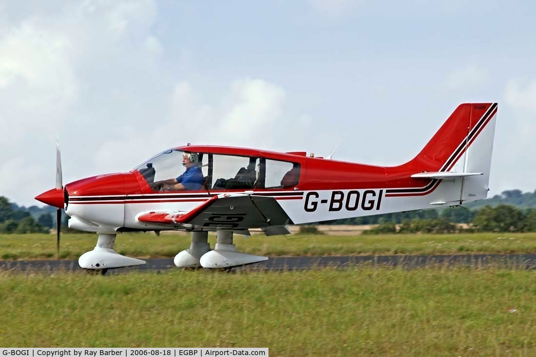 G-BOGI, 1988 Robin DR-400-180 Regent Regent C/N 1821, Robin DR.400/180 Regent [1821] Kemble~G 18/08/2006