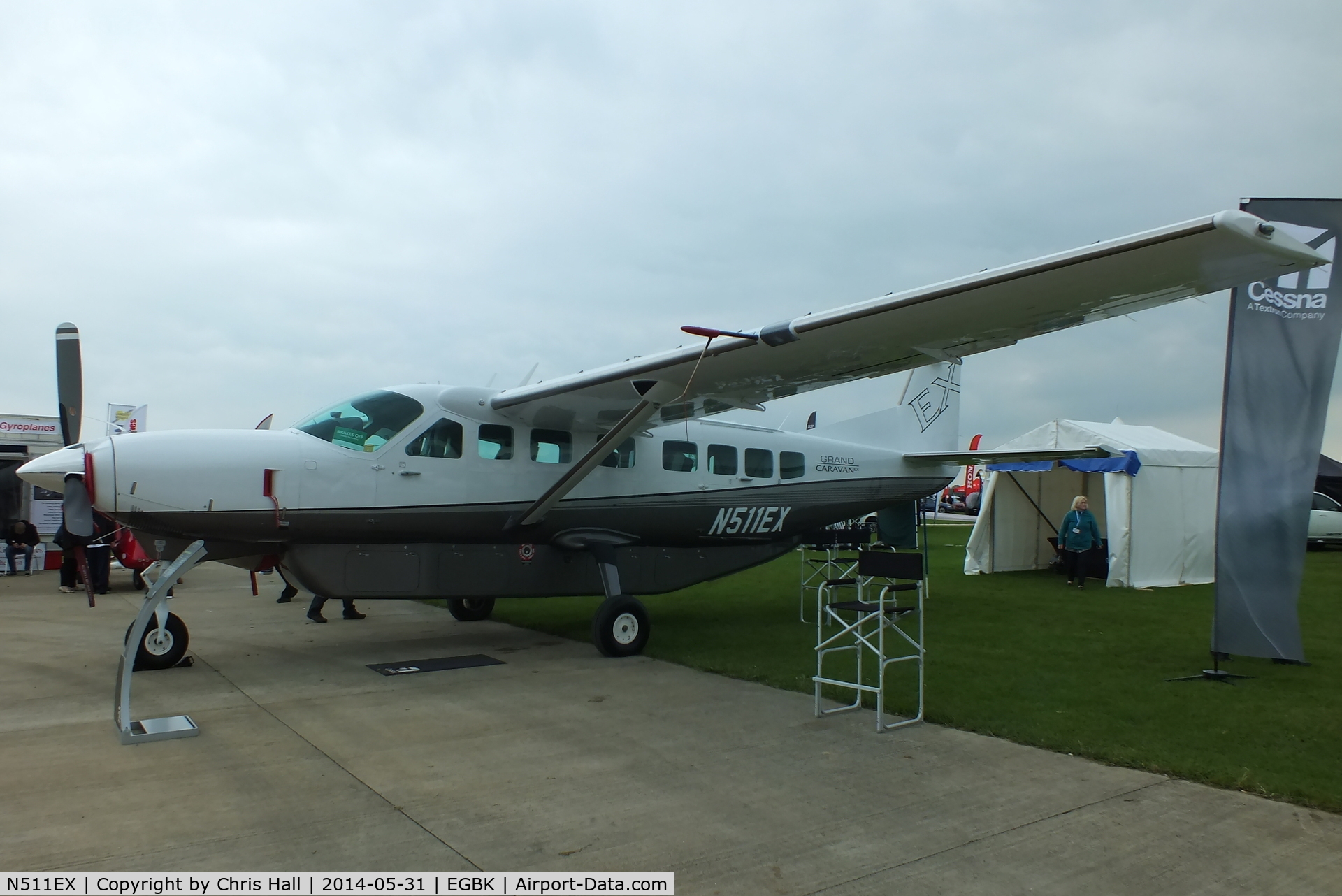 N511EX, 2013 Cessna 208B Grand Caravan C/N 208B5011, at AeroExpo 2014