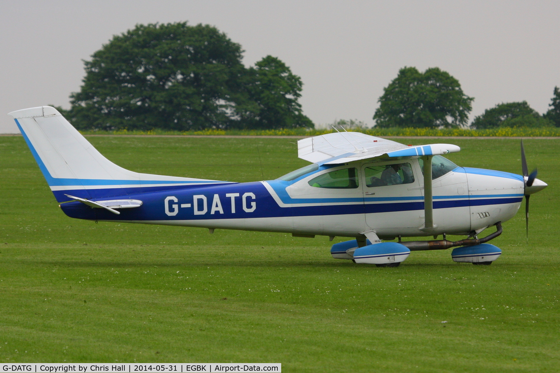 G-DATG, 1976 Reims F182P Skylane C/N F18200013, at AeroExpo 2014
