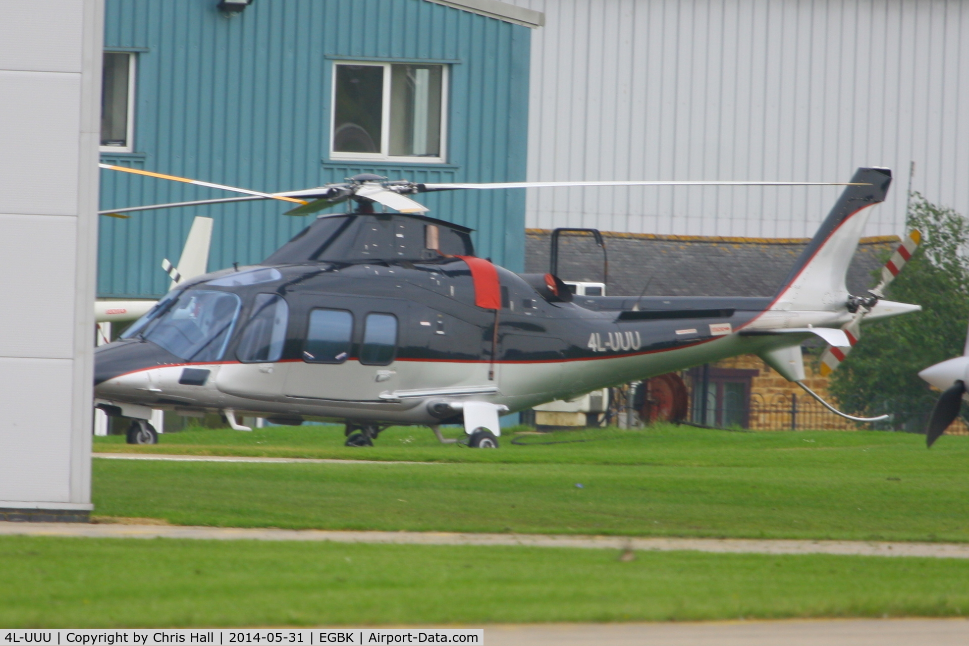4L-UUU, 2009 Agusta A109S Grand C/N 22105, at AeroExpo 2014